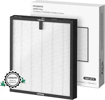 MORENTO Genuine 2 Pack HEPA HY4866 Replacement Filter, Original Version