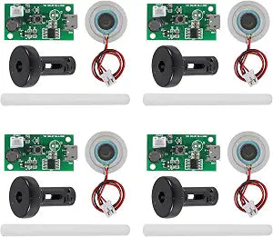 4-Pack USB Humidifier Module, 5V Ultrasonic Atomizer