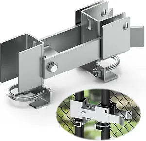 Chain Link Fence Double Gate Latch Strong Arm Double Gate Latch