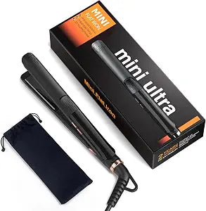 0.5 Inch Mini Flat Iron Adjustable Temp