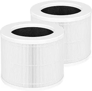 2-Pack T10 Replacement Filter Compatible with FULMINARE T10 Purifier, 3-in-1 Efficiency Filtration System