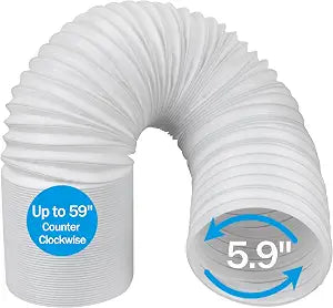 5.9 Inch Diameter Portable Air Conditioner Hose,Universal