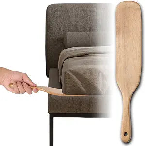 Mattress Lifter for Changing Sheets Bed Skirts, Wooden Mattress Bracket Sheet Adjuster, Bed Making Tools that Make it Easier for You to Make Your Bed.