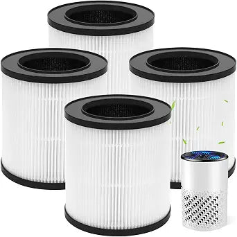 KJ067L Replacement Filter Compatible with MOOKA KJ067L Air Purifier, 4 Pack