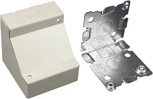 Legrand Wiremold 500/700 Series Metal Raceway Corner Box Fitting Ivory