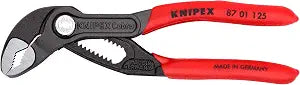 KNIPEX 87 01 125, 5 in. Cobra Water Pump Pliers, Capacity 1-1/16 in.