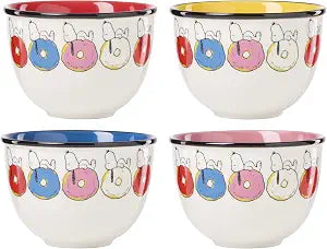 Lenox 897576 Chef Snoopy Dessert Bowls, Set Of 4