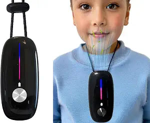 Portable Air Purifier Wearable Personal Ionizer for Cleaner Air Necklace, Compact & Rechargeable, Ideal for Travel, Office, and Outdoor Use 120 million Ions