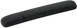 1InTheOffice Beaded Keyboard Wrist Rest Pad, Black/Gray