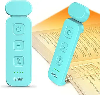 Gritin Reading Light, Rechargeable Book Light for Reading in Bed