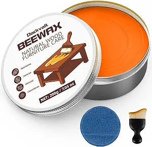 Beeswax Wood Polish for Furniture, Waterproof & Restorer Wood Wax