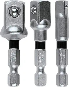 Makita E-01600 Impact XPS 3 Pc. Square 2" Socket Adapter Set