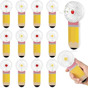 Retisee 12 Pcs Mini Portable Fan, Back to School Gifts, Pencil Style