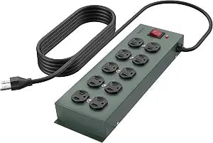 Belkin Metal Power Strip Surge Protector, Gray (F9D1000-15), 10-Outlet