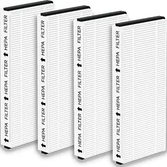 FV10VE1 ERV Filter for Panasonic Intelli-Balance 100, 4 Pack, Replacement