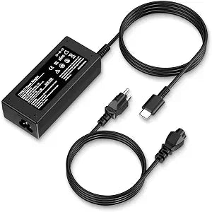 Universal 65W USB C Laptop Charger Compatible with Lenovo,HP, Dell, Acer, Asus, Samsung, Google and More, for Office, School, and Family