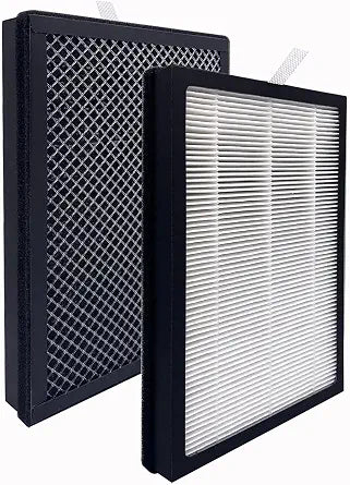 CAP-500FPK Air Purifier Replacement Filters: 2 Pack True HEPA Filters Compatible with Cuisinart CAP-500 Purxium Air Purifier