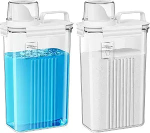 94oz Laundry Detergent Dispenser Container,Laundry Soap Dispenser,2 Pack