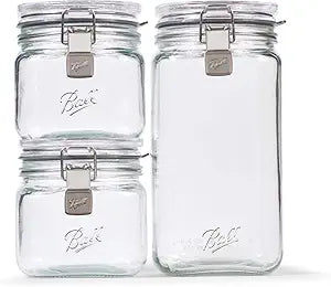 Ball Storage Latch Jars, 3-Pack