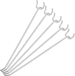NEIKO 53104A 8 Pegboard Hook Organizer Kit, 50 Pack, Hanging Hooks Set for Garage Organization, Great for Wall Hanging and Shelving, Tool Storage, Craft Organizing
