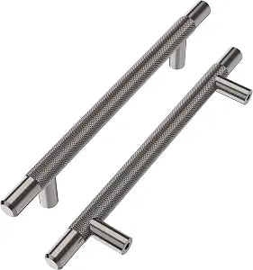 Alzassbg 5" Black Nickel Cabinet Pulls and Handles 10 Pack, AL3015AS