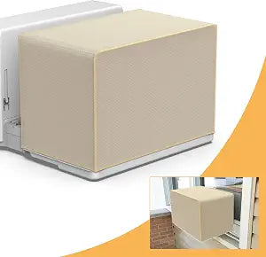LBG Products Winter Air Conditioner Covers for U-Shaped 8000/10000/12000 BTU Window Air Conditioner Unit Outdoor,Heavy Duty Window AC Cover for Outside