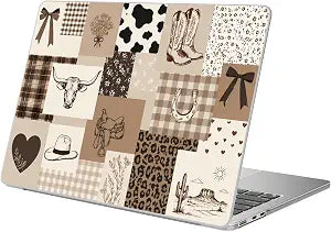 Compatible with MacBook Air 13 inch Case M1 Cute Western Cowboy