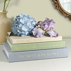 Decorative Books for Home Decor, Set of 3 Faux Books, Coffee Table Decor