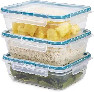 Snapware Plastic Total Solution (3-Pack, 8.5-Cup) Food Storage Containers