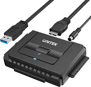 Unitek USB 3.0 IDE/SATA Adapter, Dual-Drive, for 2.5/3.5" HDD/SSD