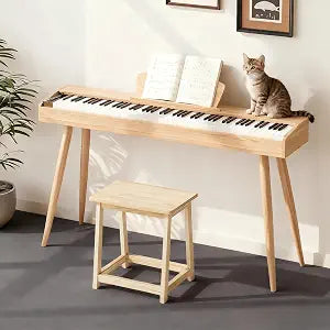 Wood Step Stool Tall Seat Stool Dining Stool Side End Table Plant Stand