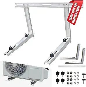 Ductless HVAC Mini Split Mounting Bracket - AC Wall Bracket (9K-36K BTU)