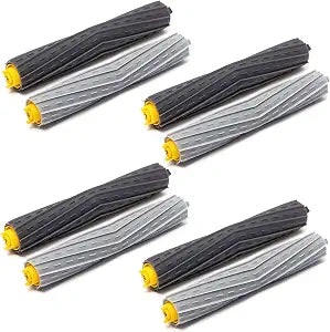 Replacement Parts Accessories for Roomba 800 900 Series 805 860 870 871 880 890 960 980 985 891 960 961 964 980 981 Vacuum 4 Sets Multi-Surface Rubber Brush Roller Replacement Parts