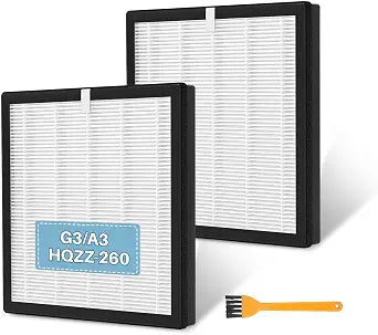2 Pack G3 Air Purifier Replacement Filter for AMEIFU
