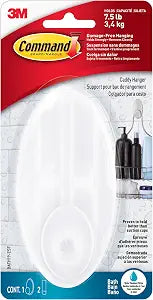 Command Shower Caddy Hanger, 1 Caddy, 2 Strips