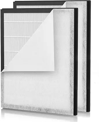 MOOKA C300 Air Purifier Offical Replacement Filter, H13 True HEPA Genuine Washable Filter Compatible with MOOKA C300 Air Purifiers (2-Pack)