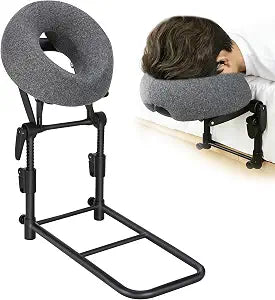 Massage Headrest for Bed, Adjustable Massage Face Cradle at Home, Portable Massage Table Kit for Sleeping Mattress, Face Down Pillow After Eye Surgery