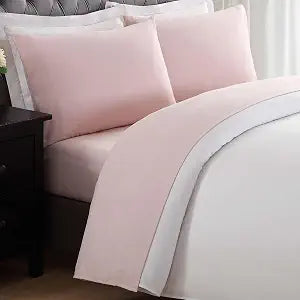 My World Solid 3-Piece Sheet Set, Blush, Twin XL