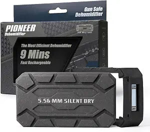 Pioneer Gun Safe Dehumidifier, Cordless & Rechargeable Moisture Control