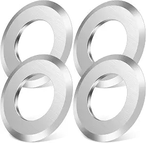 4-Pack High Speed Steel Wire Stripper Replacement Blades, Universal Precision Cutting Wheel for Manual & Electric Stripping Machines, 0.06"-1" Copper Cable Stripper Tool Accessories