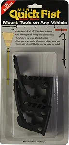 QUICK FIST Mini Clamp for mounting tools & equipment 5/8 - 1-3/8 diameter, 2 Count (Pack of 1) 30050