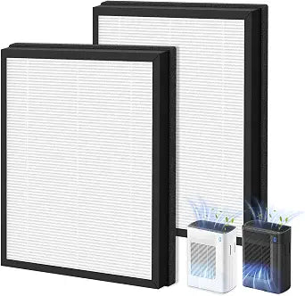 Netezza T356 Repladcement Filters Fit For Trucozie T356 Air Purifier2 Pack