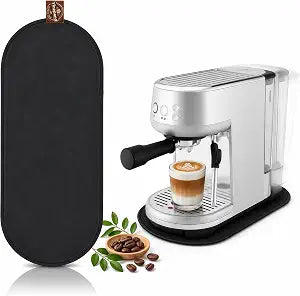 Sliding Mat for Breville Espresso Machine 450, Dual-Sided Design, Anti-Slip Glide Mat with Hanging Strap, Easy to Clean, Sturdy Pad for Breville Espresso Machine Accessories, Protects Countertop