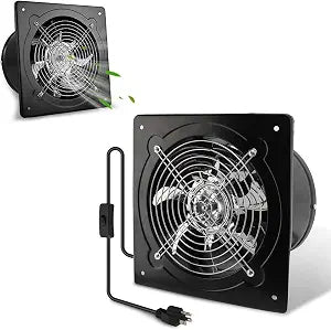 6 Inch Exhaust Fan, 353 CFM High Velocity Kitchen Exhaust Fan with Switch