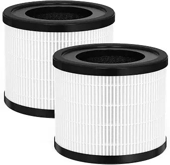 2-Pack H7120 Replacement Filter Compatible with Govee Purifier H7120, Part Number H7120101, 3-in-1 Filters