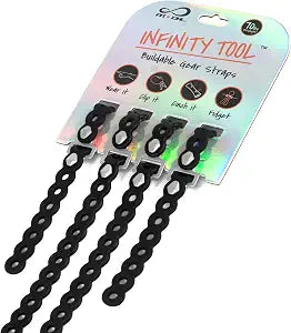 MODL Infinity Tool Modular Gear Straps (4-Pack) for Camping, Travel & EDC