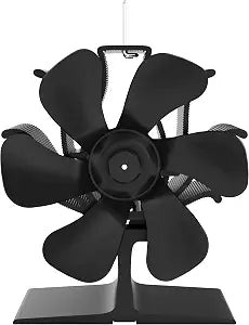Wood Stove Fan Heat Powered, Small Fireplace Fan for Log Wood Burning Stove