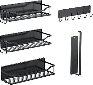 Magnetic Shelf for Washing Machine, 5 Pack Magnetic Laundry Organizer Set