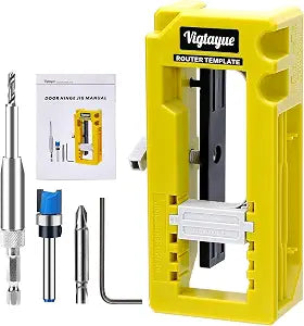 Door Hinge Jig Router Template for Woodworking