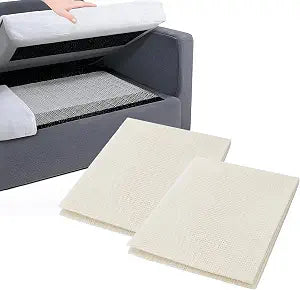 2-Pack Non-Slip Couch Cushion Pads, 27 x 78 Inch, Cut-to-Fit